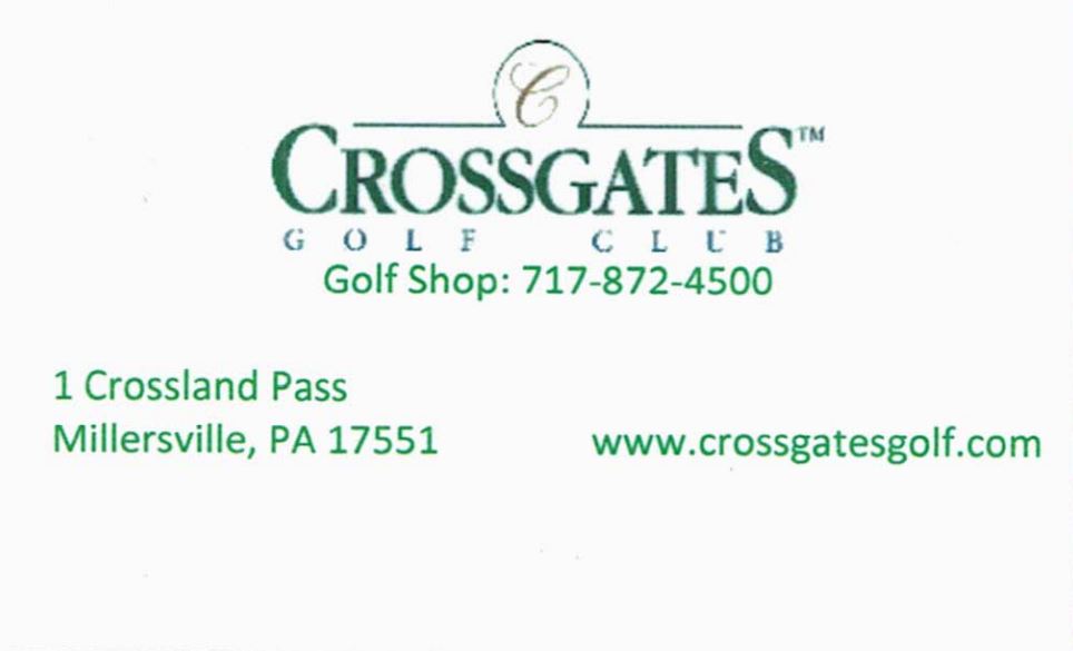 Crossgates business card