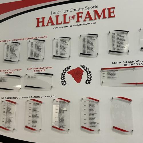 Hall of Fame Display